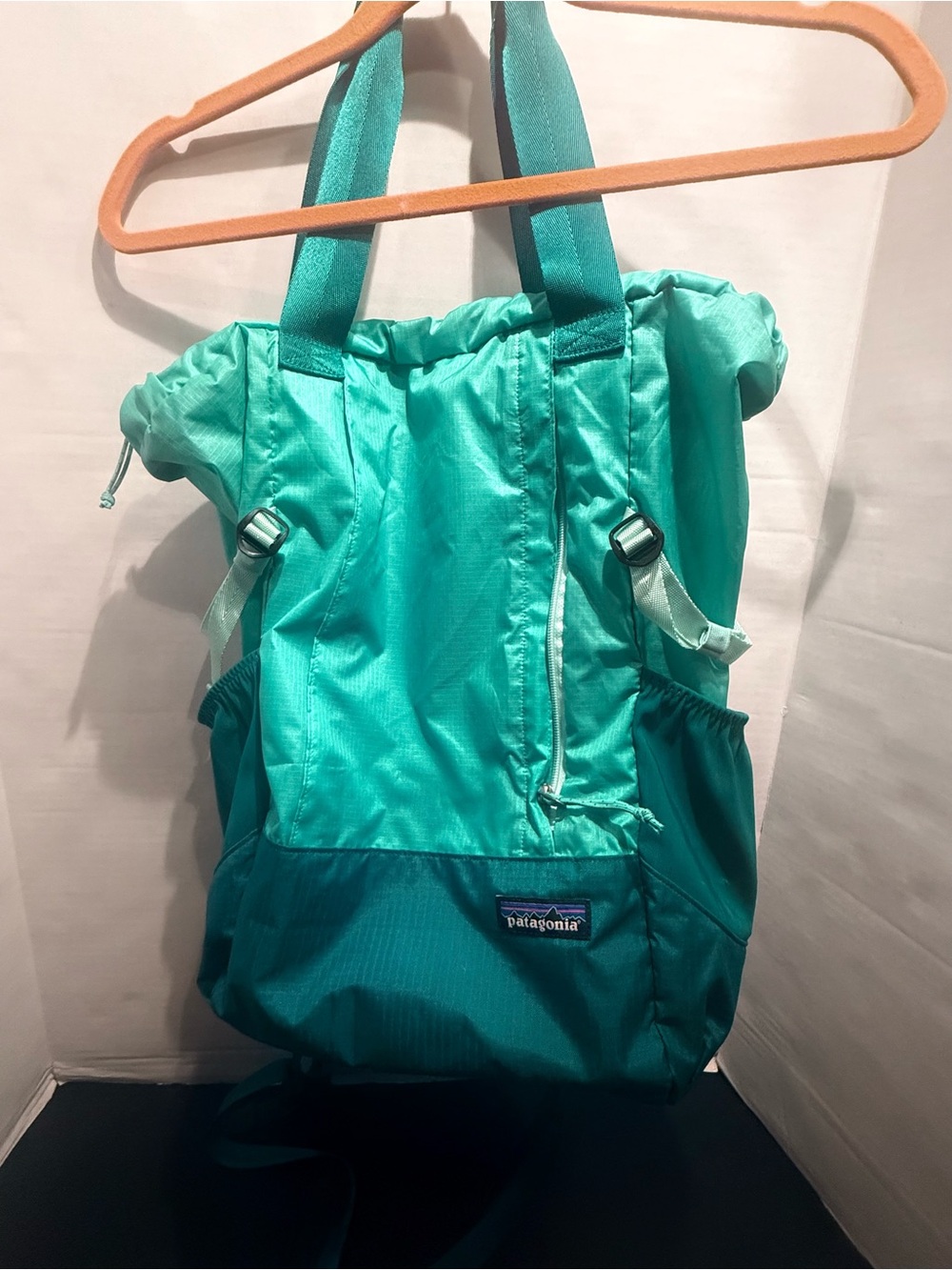 Patagonia Teal Convertible Tote Backpack - Turquoise/Teal